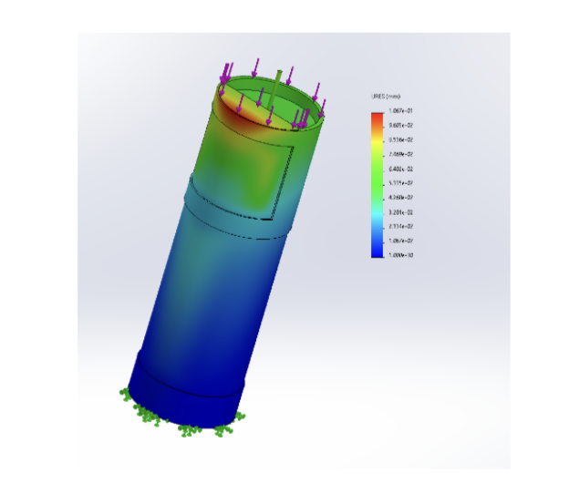 Container FEA Analysis Image